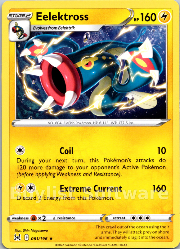 Eelektross [061/196] [Lost Origin] Reverse Holofoil