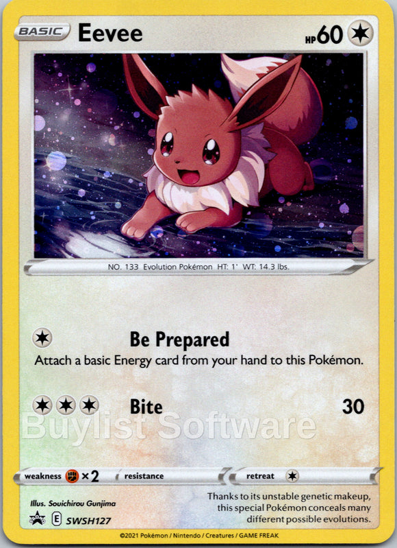 Eevee [SWSH127] [Sword & Shield Promo Cards] Holofoil