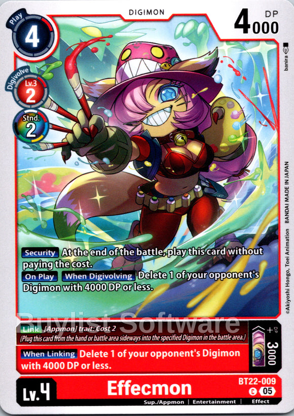 Effecmon [BT22-009 C] [Cyber Eden]