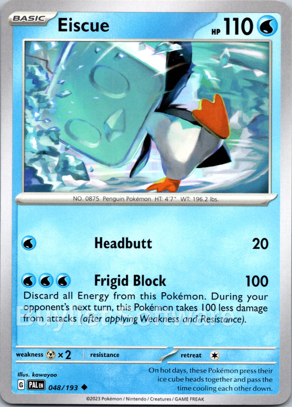 Eiscue - 048/193 [048/193] [Paldea Evolved] Reverse Holofoil