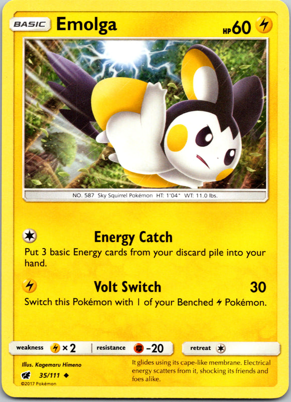 Emolga [35/111] [Crimson Invasion]