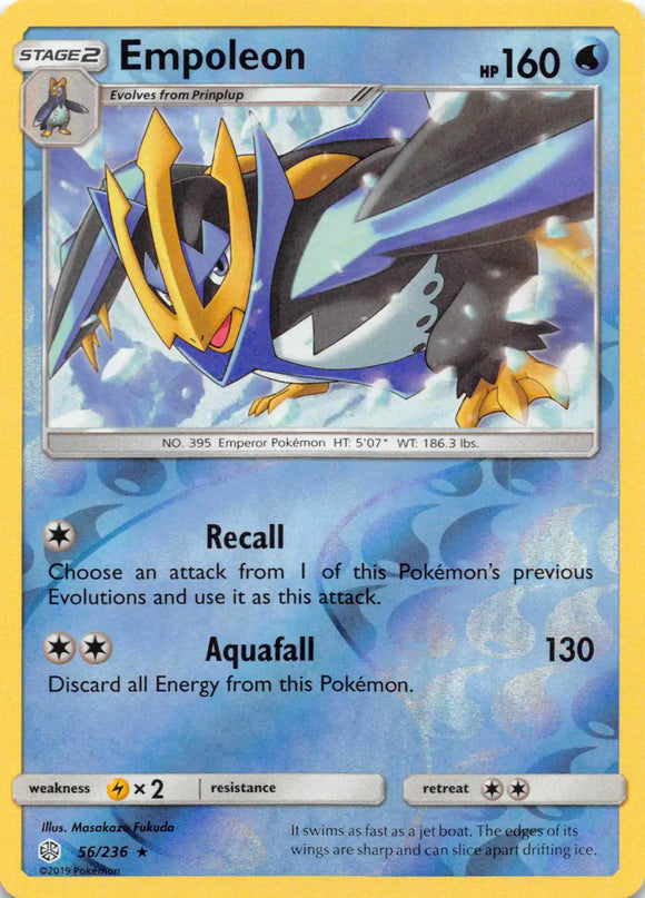 Empoleon [56/236] [Cosmic Eclipse] Reverse Holofoil
