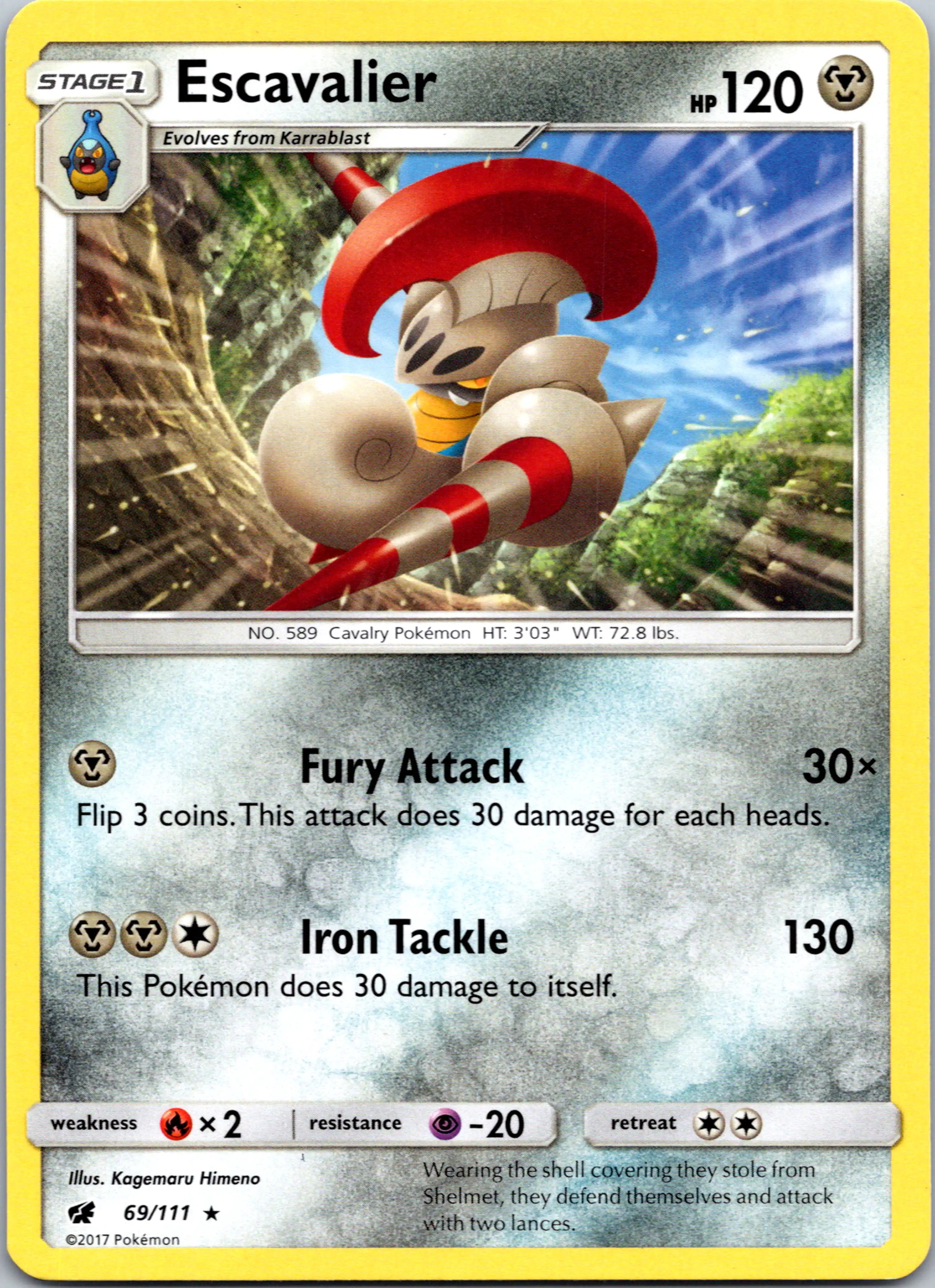 Escavalier [69/111] [Crimson Invasion]