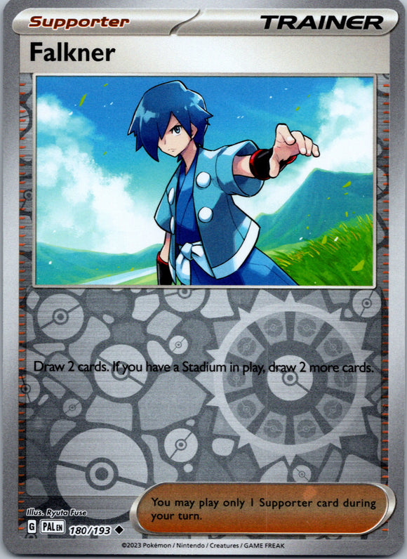 Falkner - 180/193 [180/193] [Paldea Evolved] Reverse Holofoil