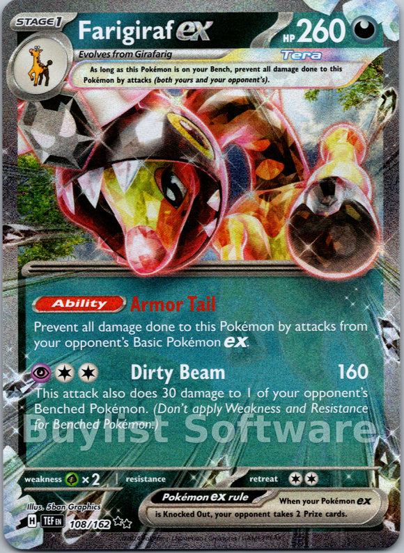 Farigiraf ex [108/162] - (Temporal Forces) Holofoil