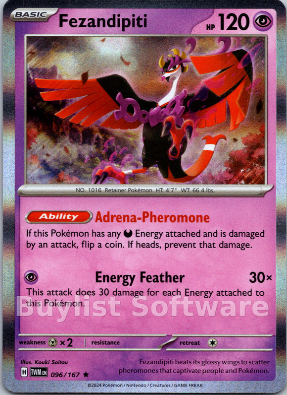 Fezandipiti [096/167] - (Twilight Masquerade) Reverse Holofoil