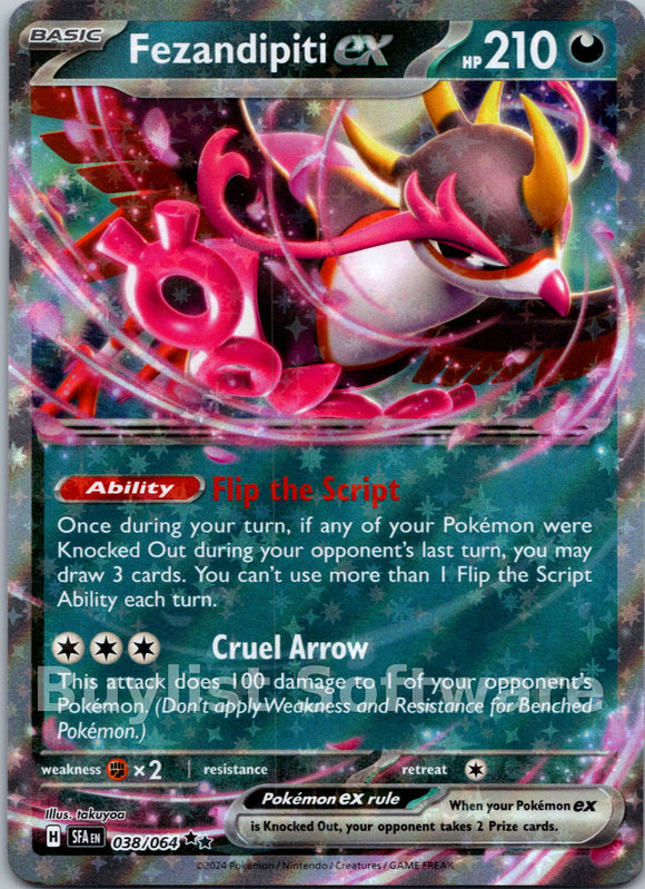 Fezandipiti ex [038/064] - (Shrouded Fable) Holofoil