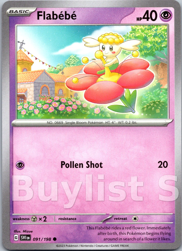 Flabebe [91] - (SV01 Scarlet & Violet Base Set)