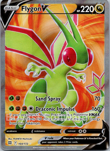 Flygon V (Full Art) [164/172] [Brilliant Stars] Holofoil