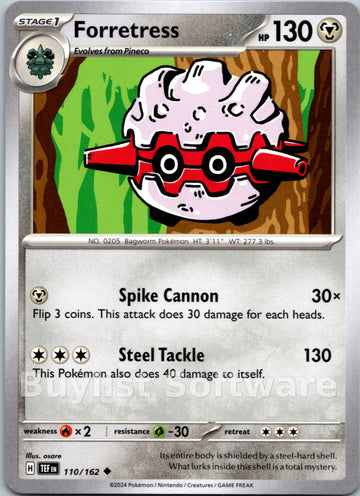 Forretress [110/162] - (Temporal Forces)