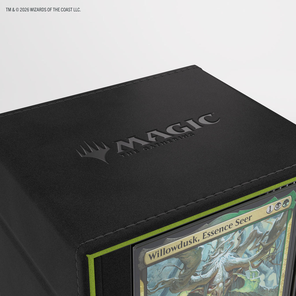 Magic The Gathering-Secrets of Strixhaven Squire Plus XL (100ct) Black/Green
