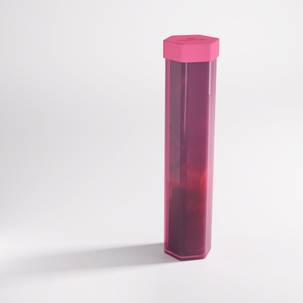 Gamegenic Pink Hexagonal Shaped Playmat Tube (Local Pickup Only)