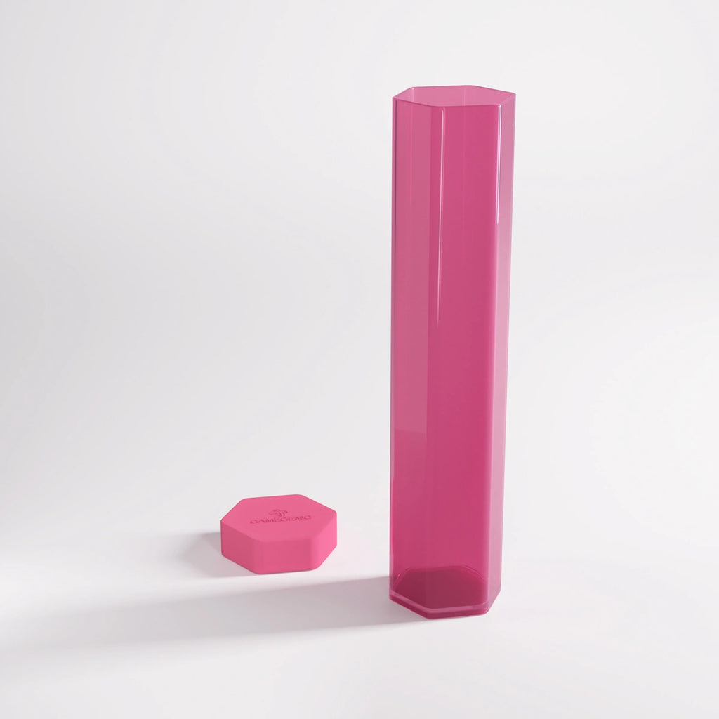 Gamegenic Pink Hexagonal Shaped Playmat Tube (Local Pickup Only)