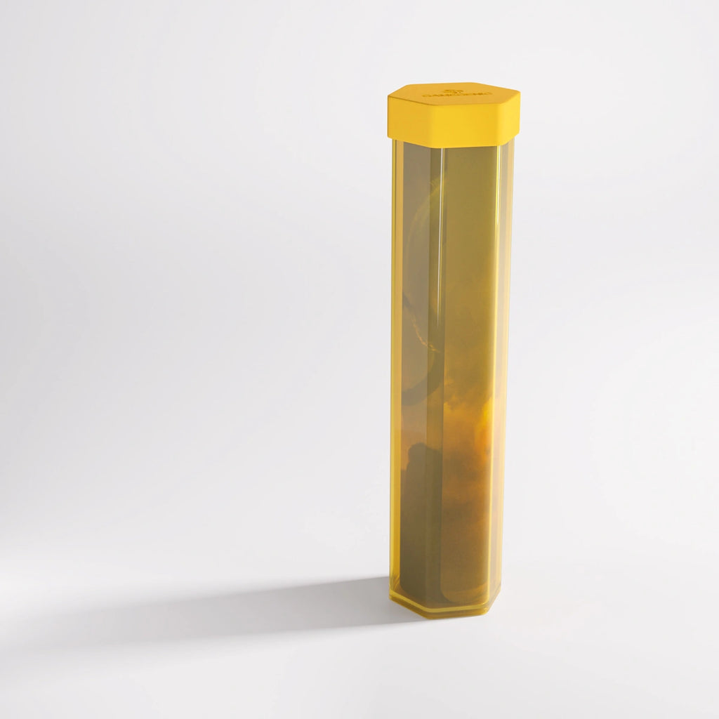Gamegenic Yellow Hexagonal Shaped Playmat Tube (Local Pickup Only)