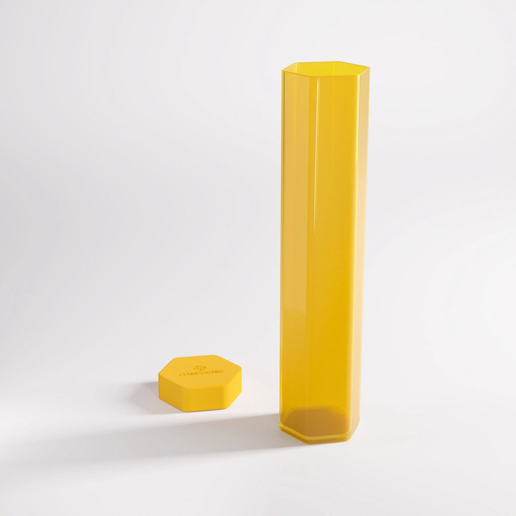 Gamegenic Yellow Hexagonal Shaped Playmat Tube (Local Pickup Only)