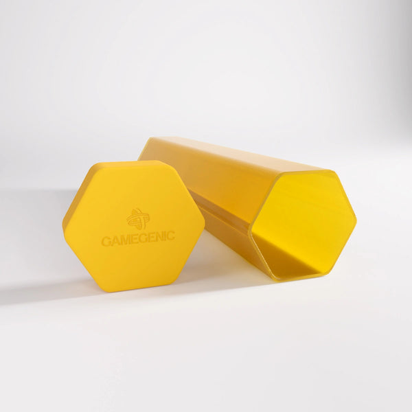 Gamegenic Yellow Hexagonal Shaped Playmat Tube (Local Pickup Only)