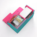 The Academic 133+ XL Convertible Teal/Pink Deck Box (133ct)-12