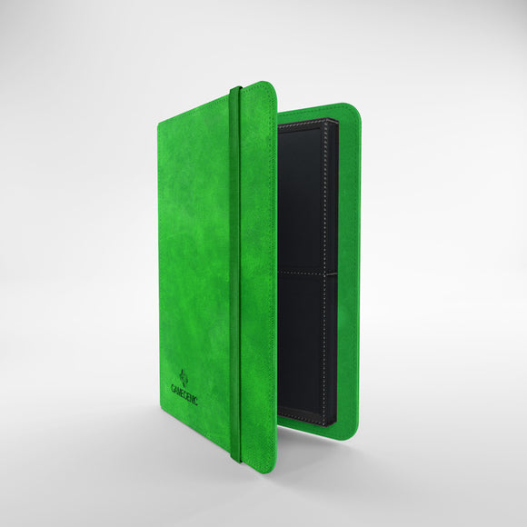 GameGenic Prime Album 8 Pocket Binder - Green (4 pockets per page) - Local Pickup Only