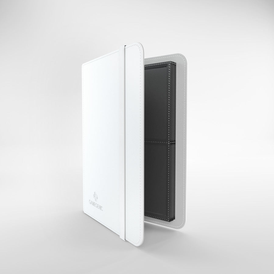 GameGenic Prime Album 8 Pocket Binder - White (4 pockets per page) - Local Pickup Only