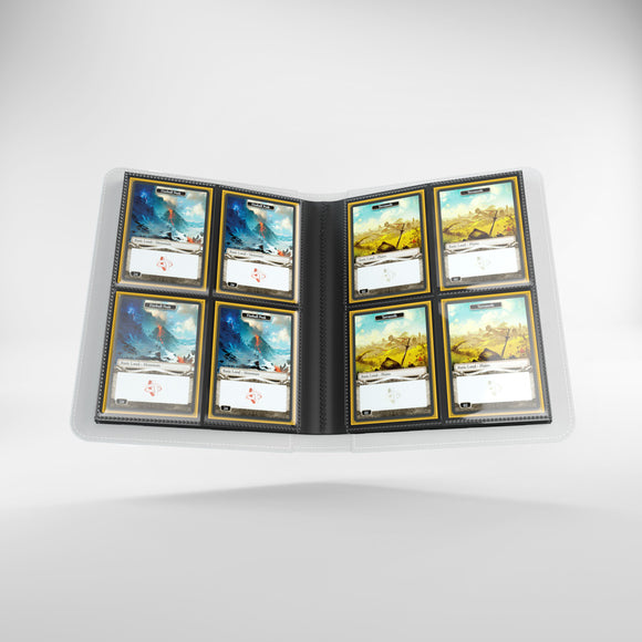GameGenic Prime Album 8 Pocket Binder - White (4 pockets per page) - Local Pickup Only
