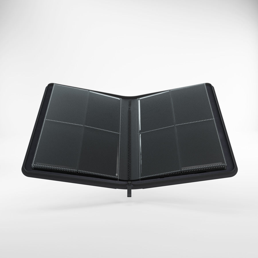 GameGenic Zip-Up Album 8 Pocket Binder - Black (4 pockets per page) - Local Pickup Only