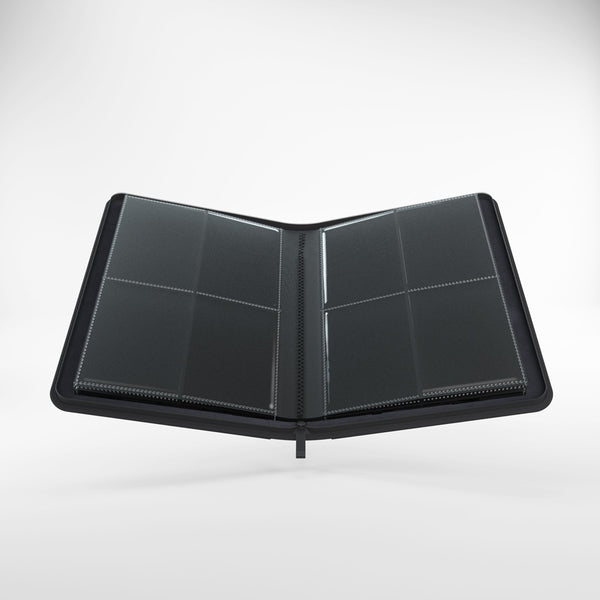 GameGenic Zip-Up Album 8 Pocket Binder - Black (4 pockets per page) - Local Pickup Only