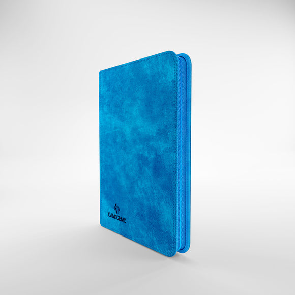 GameGenic Zip-Up Album 8 Pocket Binder - Blue (4 pockets per page) - Local Pickup Only