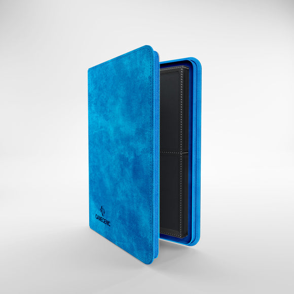 GameGenic Zip-Up Album 8 Pocket Binder - Blue (4 pockets per page) - Local Pickup Only
