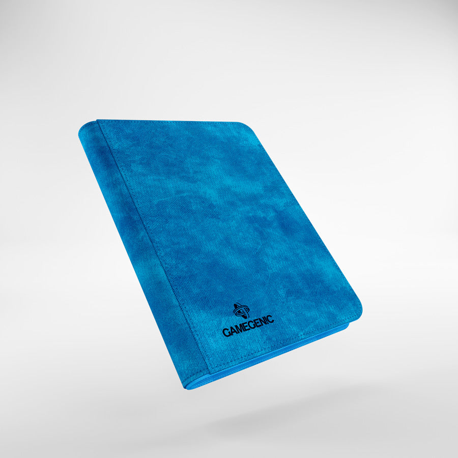 GameGenic Zip-Up Album 8 Pocket Binder - Blue (4 pockets per page) - Local Pickup Only