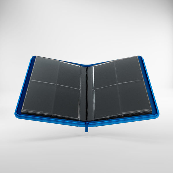 GameGenic Zip-Up Album 8 Pocket Binder - Blue (4 pockets per page) - Local Pickup Only