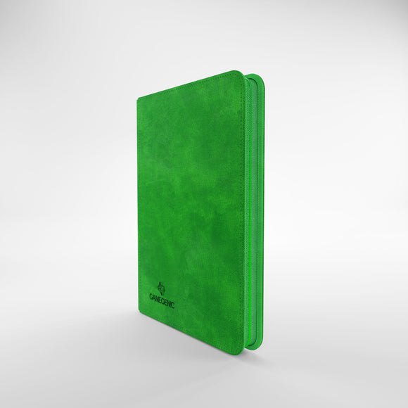GameGenic Zip-Up Album 8 Pocket Binder - Green (4 pockets per page) - Local Pickup Only