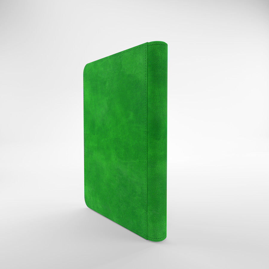 GameGenic Zip-Up Album 8 Pocket Binder - Green (4 pockets per page) - Local Pickup Only