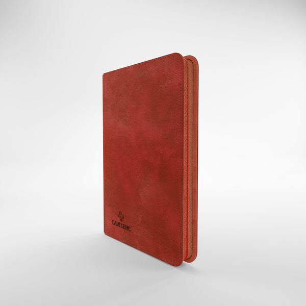 GameGenic Zip-Up Album 8 Pocket Binder - Red (4 pockets per page) - Local Pickup Only
