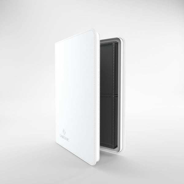 GameGenic Zip-Up Album 8 Pocket Binder - White (4 pockets per page) - Local Pickup Only