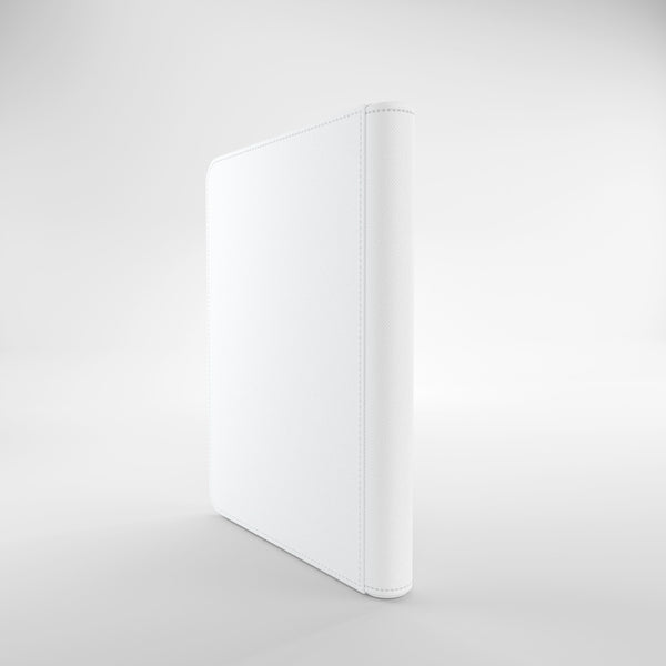 GameGenic Zip-Up Album 8 Pocket Binder - White (4 pockets per page) - Local Pickup Only