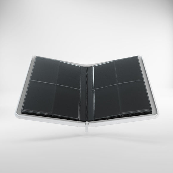GameGenic Zip-Up Album 8 Pocket Binder - White (4 pockets per page) - Local Pickup Only