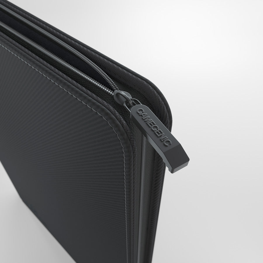 GameGenic Zip-Up Album 8 Pocket Binder - Black (4 pockets per page) - Local Pickup Only