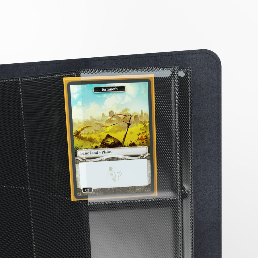 GameGenic Prime Album 8 Pocket Binder - Black (4 pockets per page) - Local Pickup Only