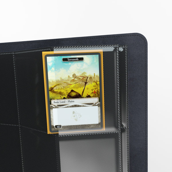 GameGenic Prime Album 8 Pocket Binder - Black (4 pockets per page) - Local Pickup Only