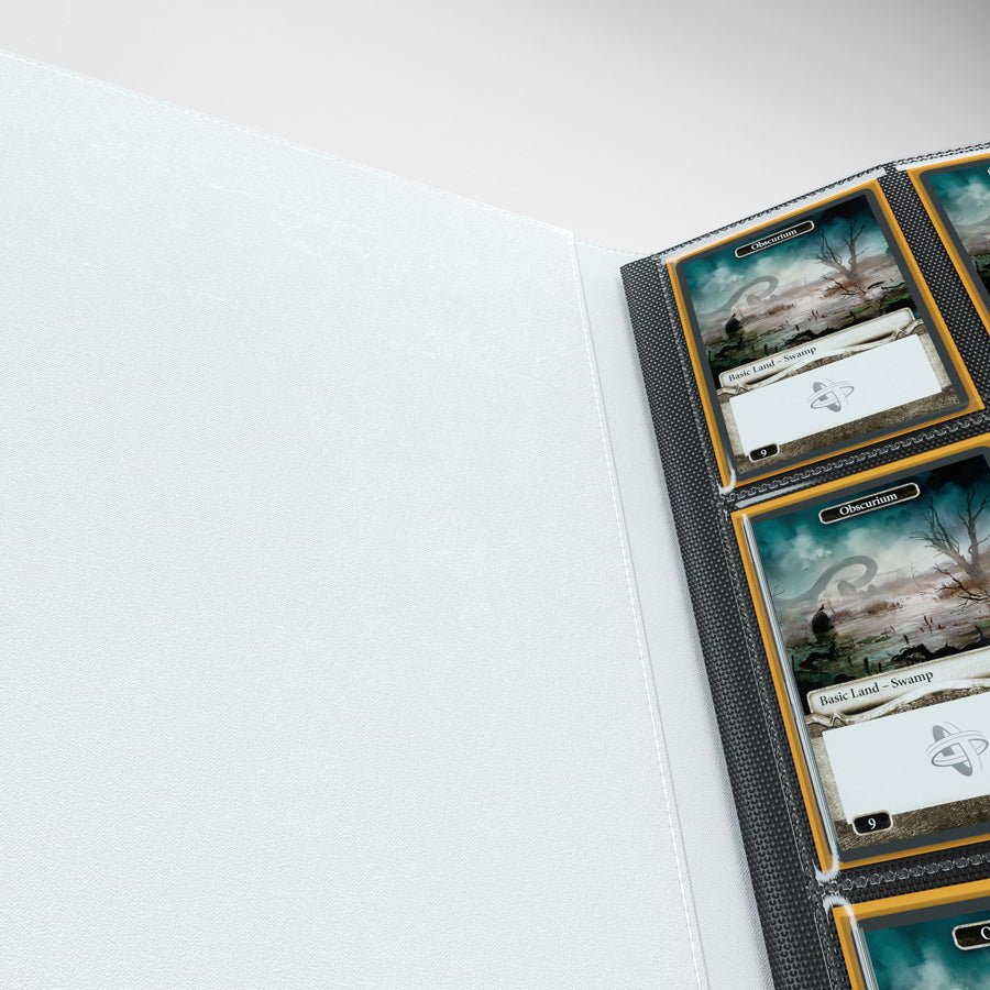 GameGenic Prime Album 8 Pocket Binder - White (4 pockets per page) - Local Pickup Only