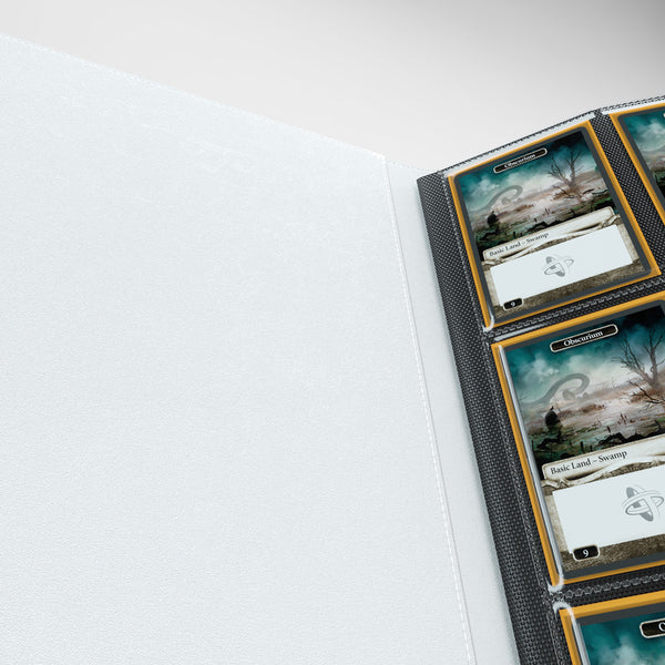 GameGenic Prime Album 8 Pocket Binder - White (4 pockets per page) - Local Pickup Only