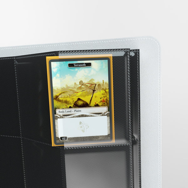 GameGenic Prime Album 8 Pocket Binder - White (4 pockets per page) - Local Pickup Only