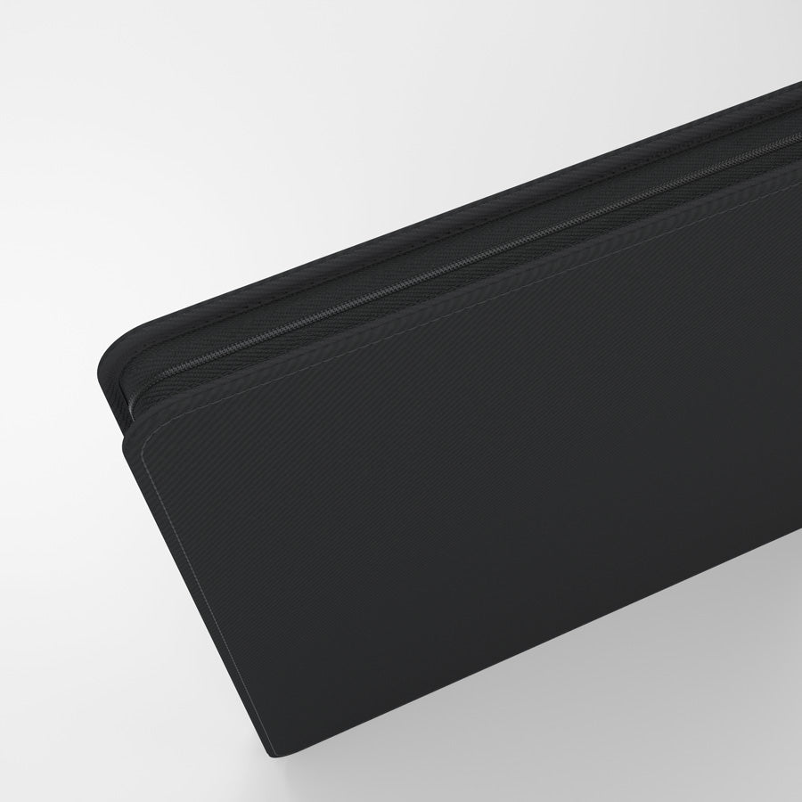 GameGenic Zip-Up Album 8 Pocket Binder - Black (4 pockets per page) - Local Pickup Only