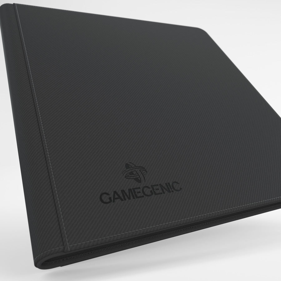 GameGenic Zip-Up Album 8 Pocket Binder - Black (4 pockets per page) - Local Pickup Only