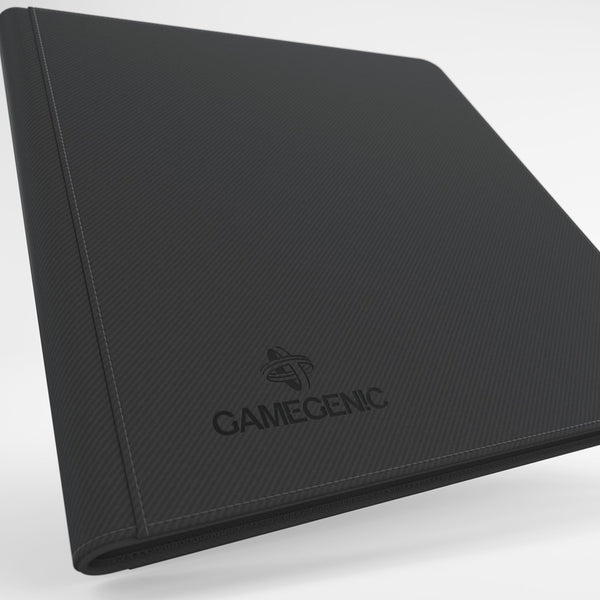 GameGenic Zip-Up Album 8 Pocket Binder - Black (4 pockets per page) - Local Pickup Only
