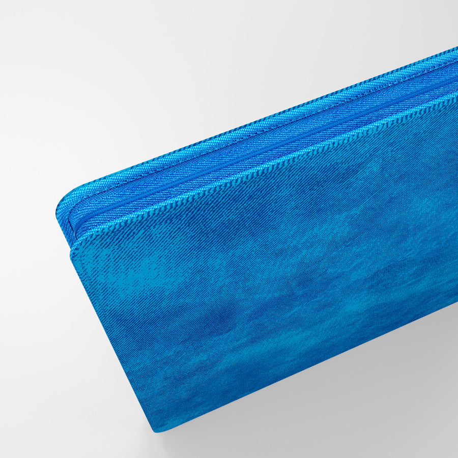 GameGenic Zip-Up Album 8 Pocket Binder - Blue (4 pockets per page) - Local Pickup Only