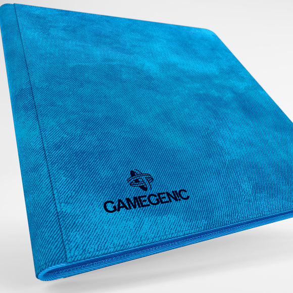 GameGenic Zip-Up Album 8 Pocket Binder - Blue (4 pockets per page) - Local Pickup Only