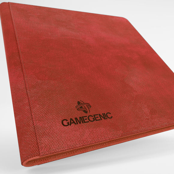 GameGenic Zip-Up Album 8 Pocket Binder - Red (4 pockets per page) - Local Pickup Only