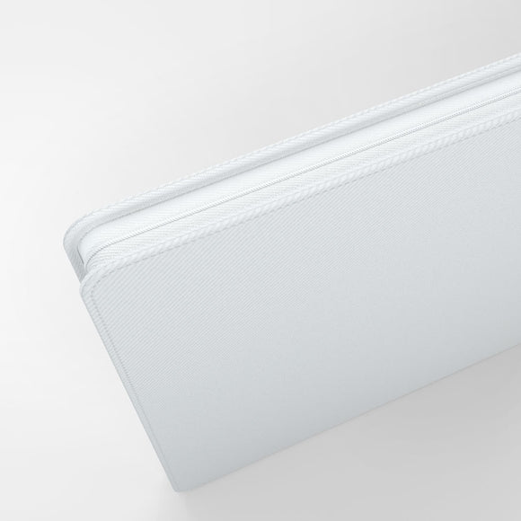 GameGenic Zip-Up Album 8 Pocket Binder - White (4 pockets per page) - Local Pickup Only