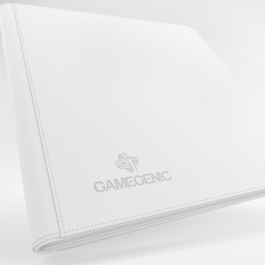 GameGenic Zip-Up Album 8 Pocket Binder - White (4 pockets per page) - Local Pickup Only